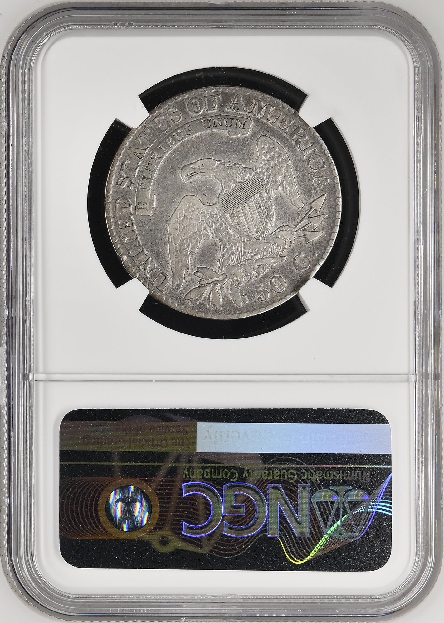 1824 50C Capped Bust NGC VF30