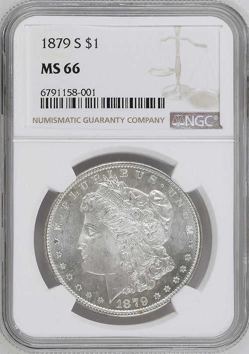 1879-S $1 Morgan NGC MS66