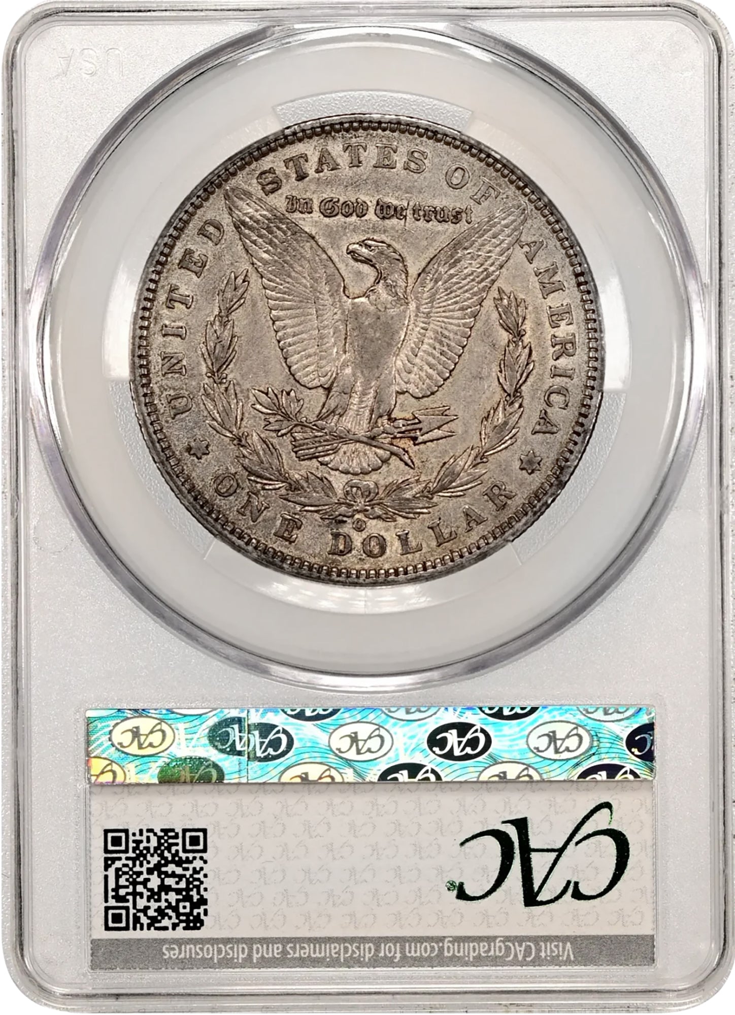 1895-O $1 Morgan CACG XF45