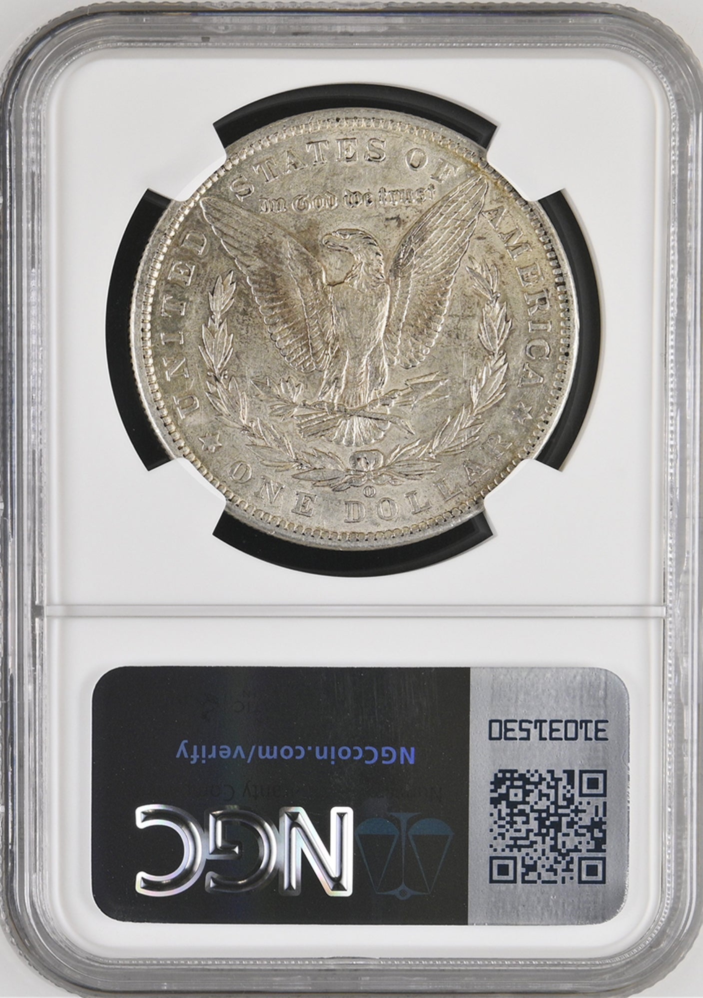 1897-O $1 Morgan NGC AU53