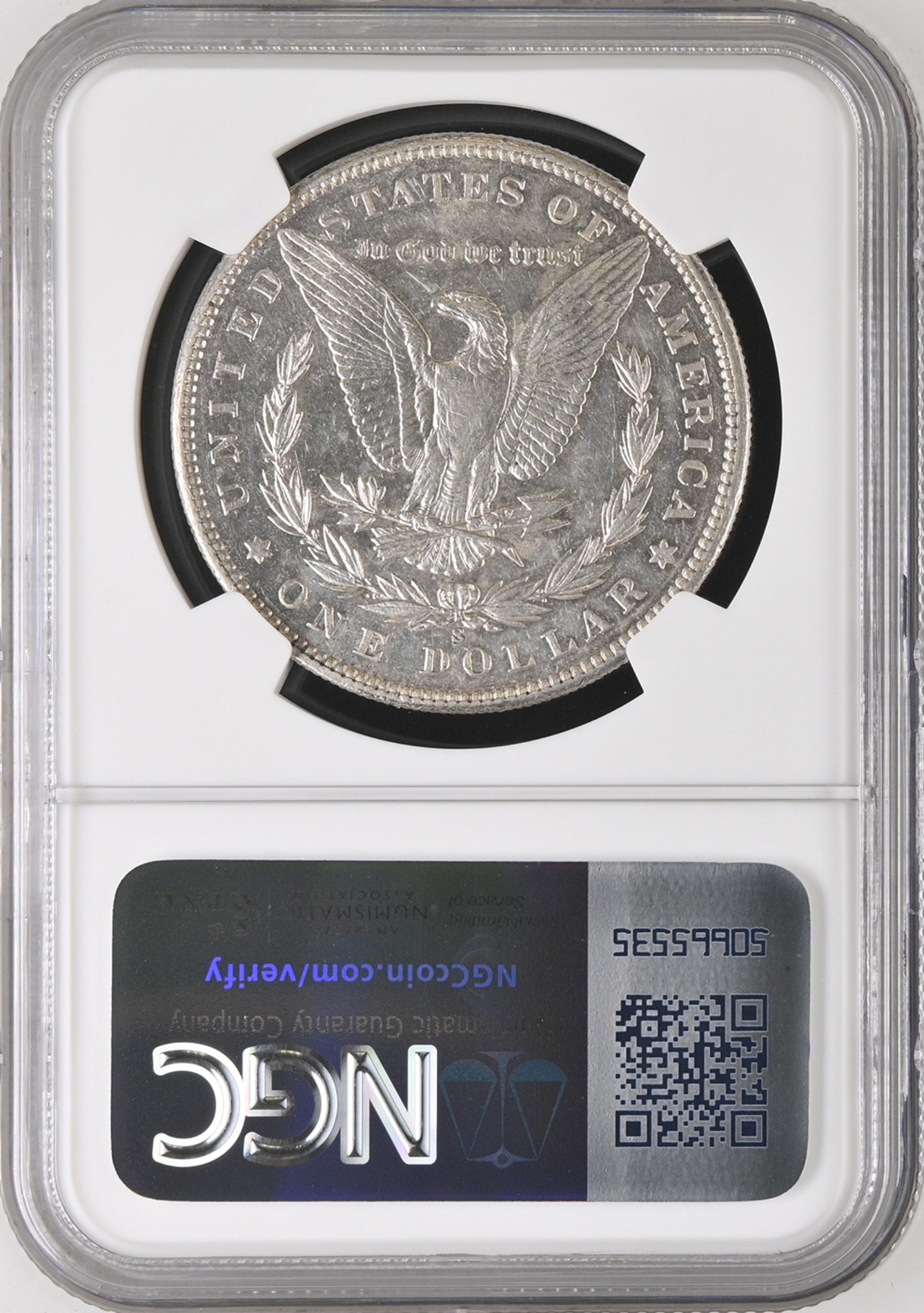 1900-S $1 Morgan NGC AU55