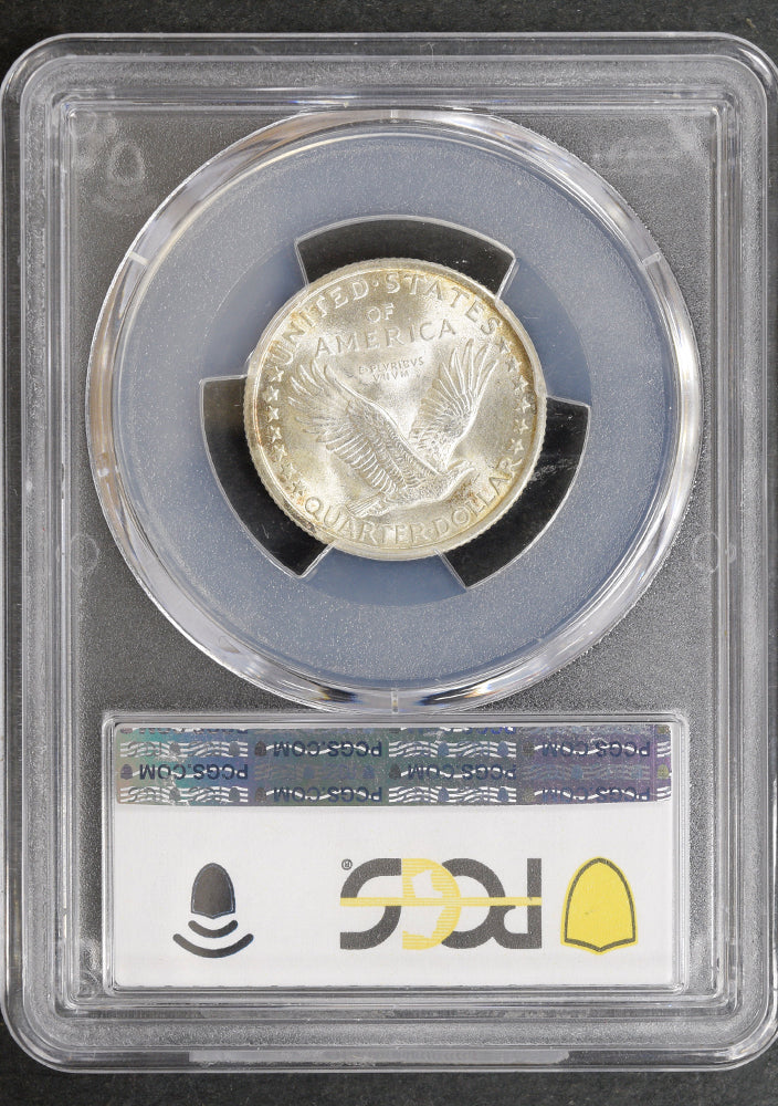 1917 25C Type 1 Standing Liberty PCGS MS65FH