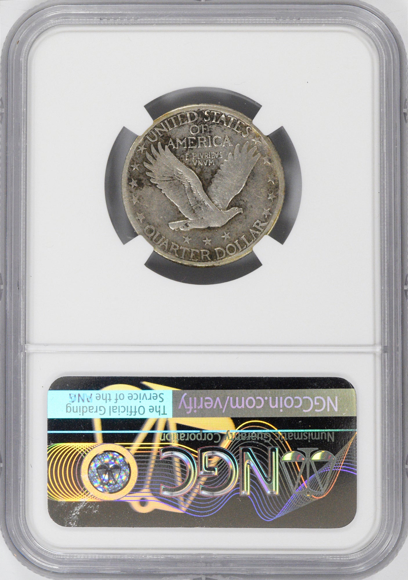 1920-D 25C Standing Liberty NGC VF20