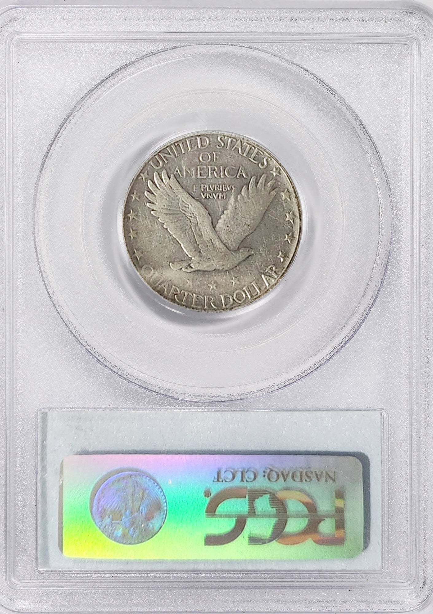 1927-S 25C Standing Liberty PCGS F12