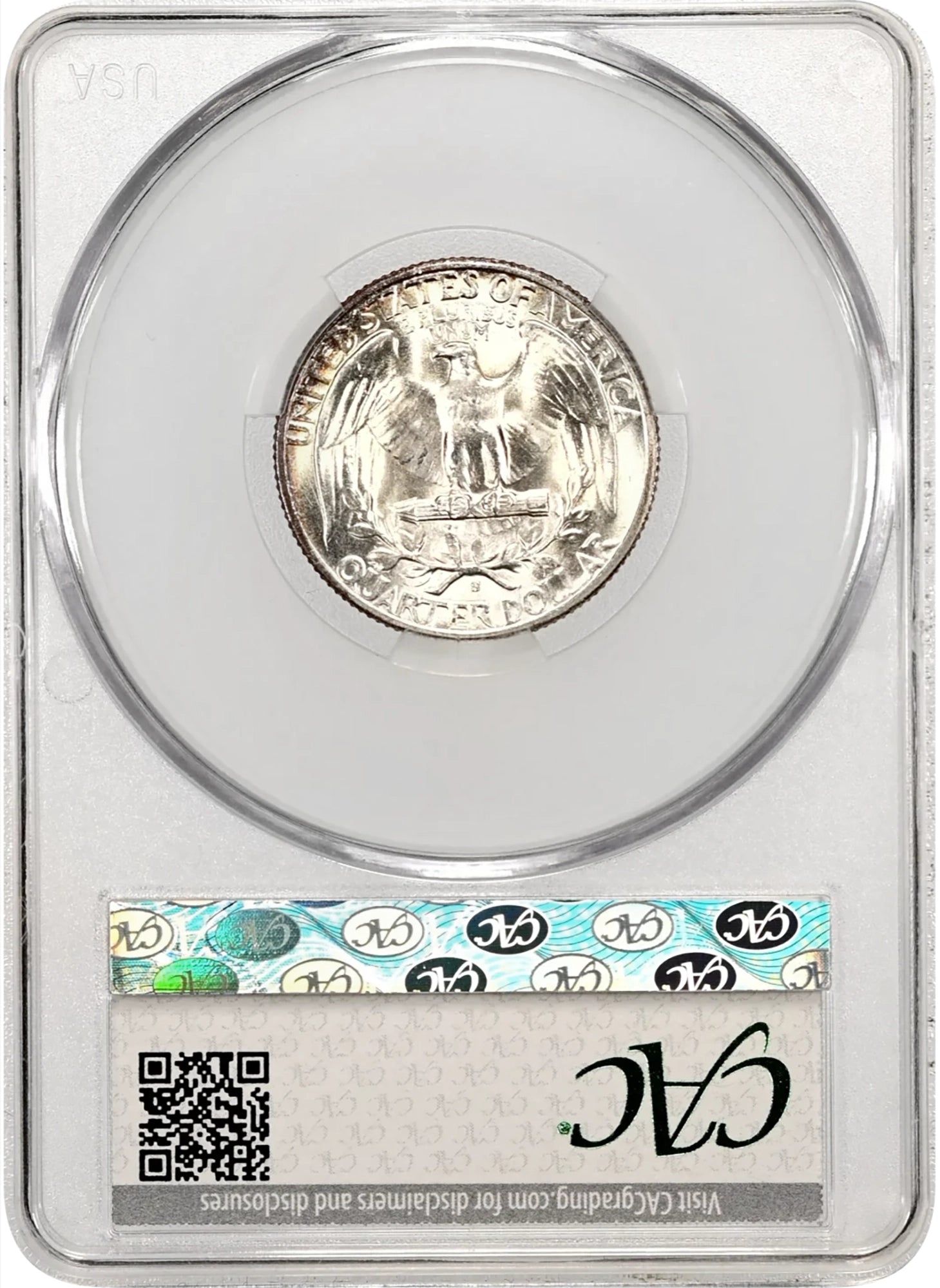 1945-S 25C Washington CACG MS65+