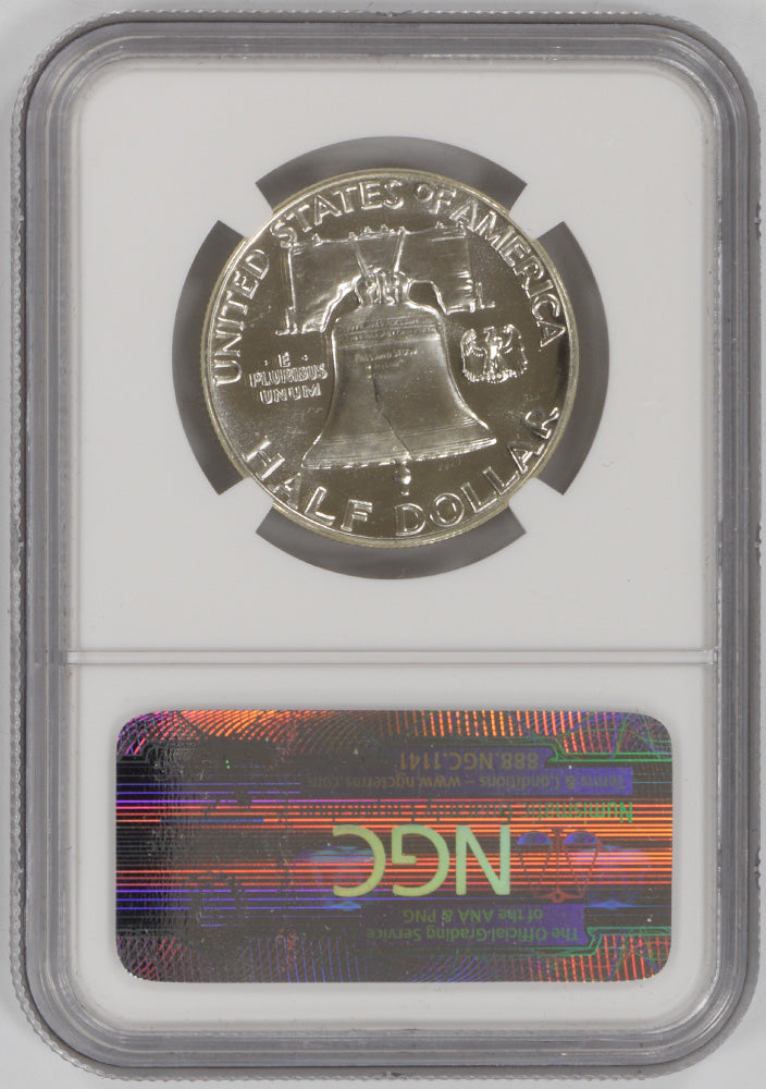 1955 50C Franklin NGC PF68