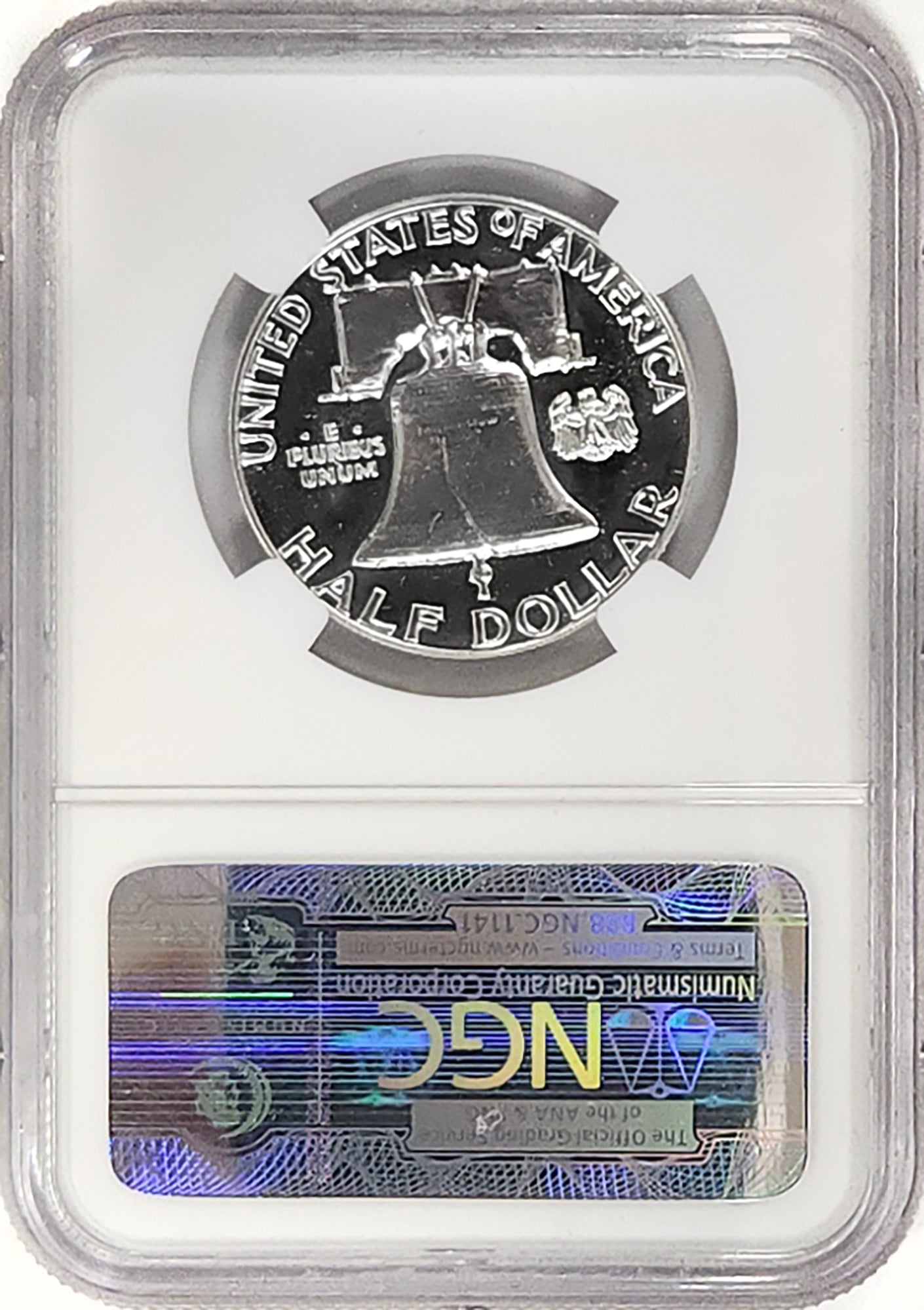 1958 50C Franklin NGC PF67