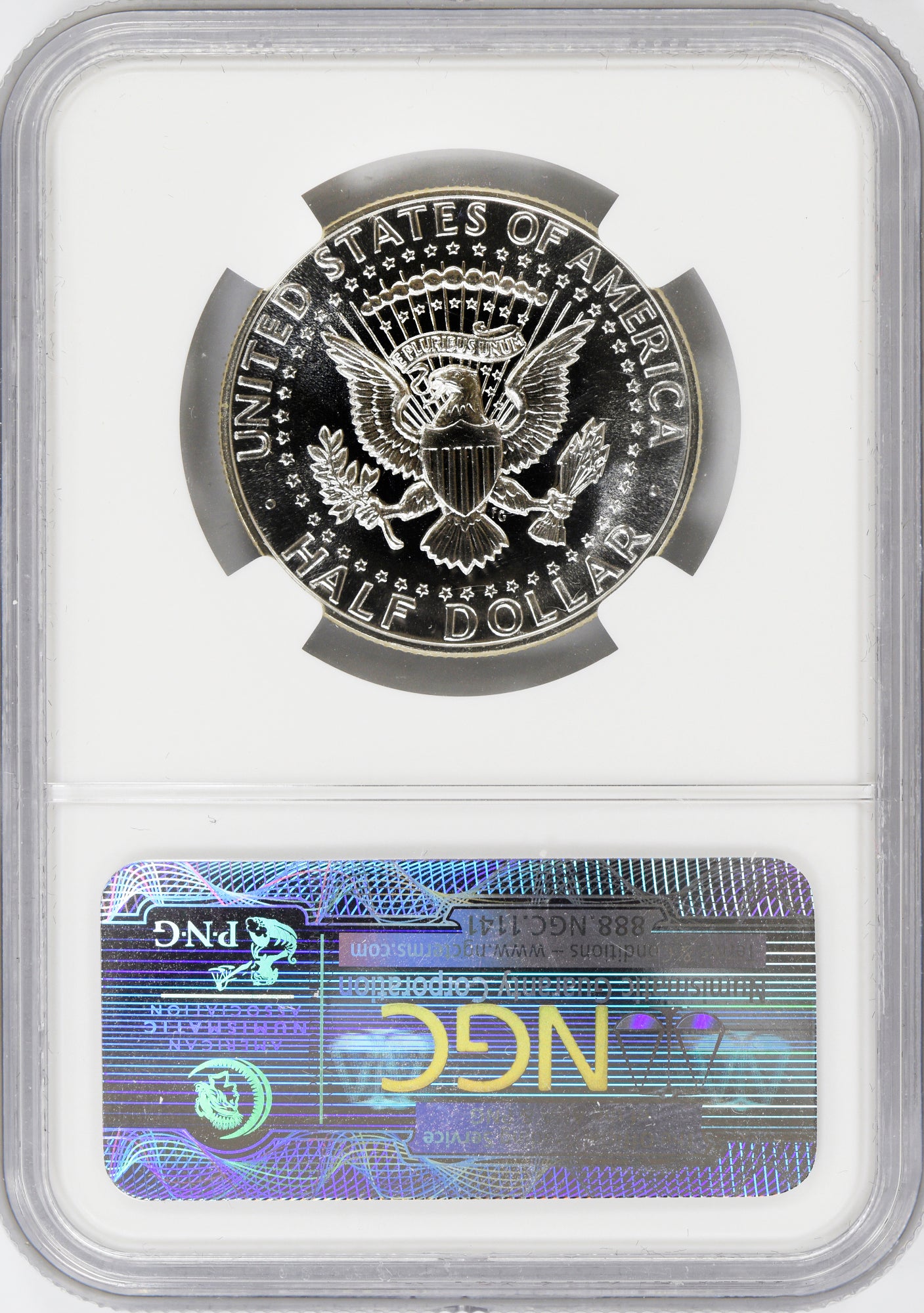 1964 50C Kennedy NGC PF68