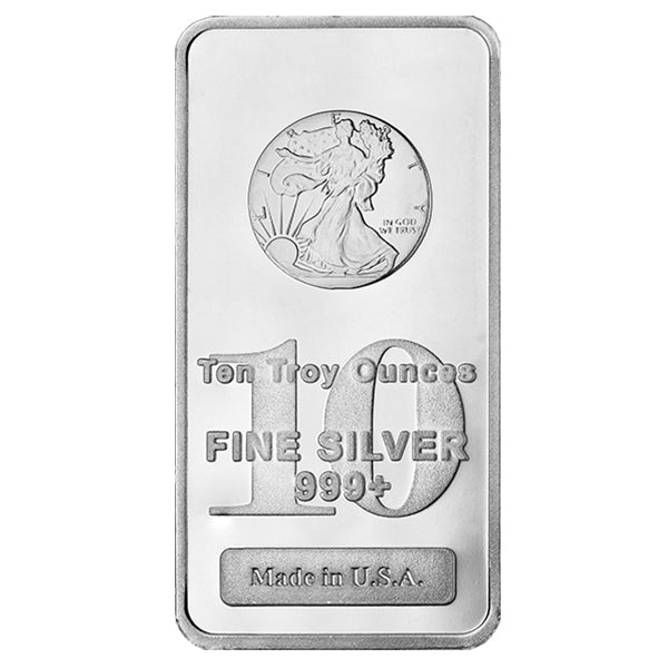 10 oz Silver Bar (Brands of our Choice)