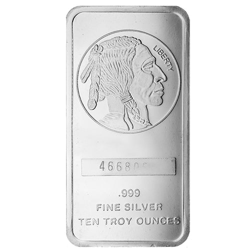 10 oz Silver Bar (Brands of our Choice)