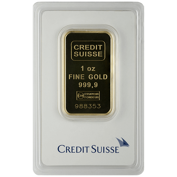 1 oz Gold Bar (Brands of our Choice)