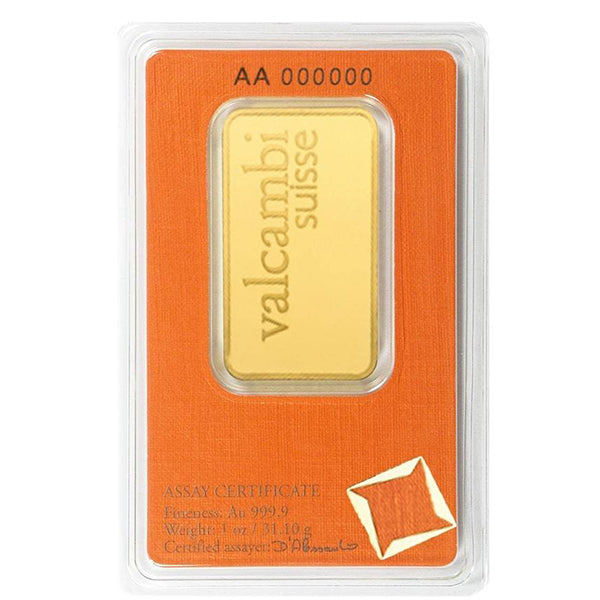 1 oz Gold Bar (Brands of our Choice)