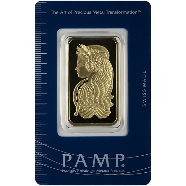 1 oz Gold Bar (Brands of our Choice)