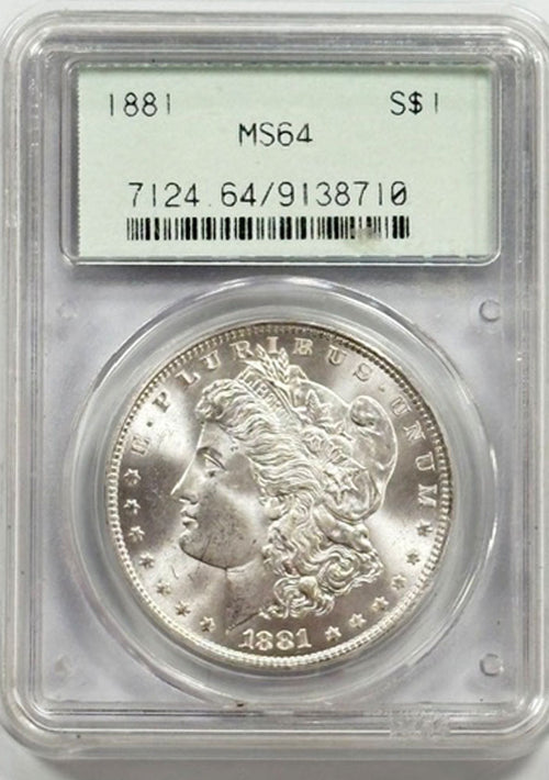 1881 S$1 PCGS MS64