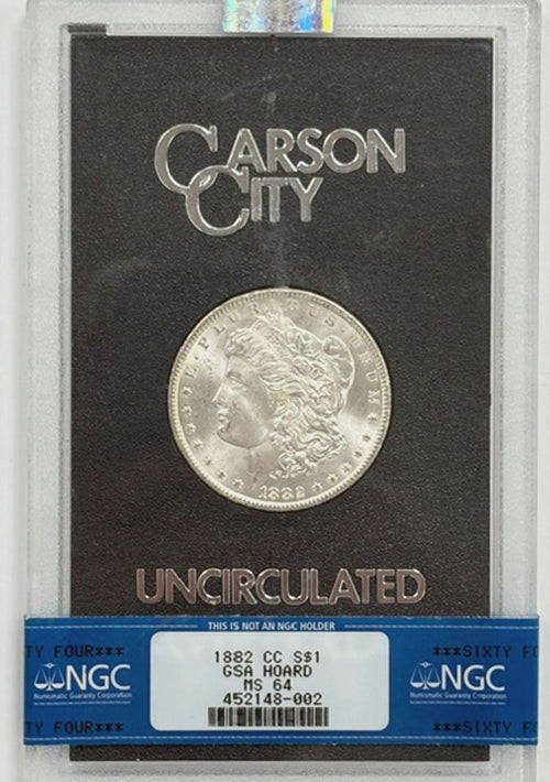 1882 CC S$1 GSA NGC MS64