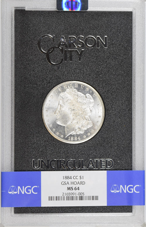 1884-CC $1 GSA Morgan NGC MS64