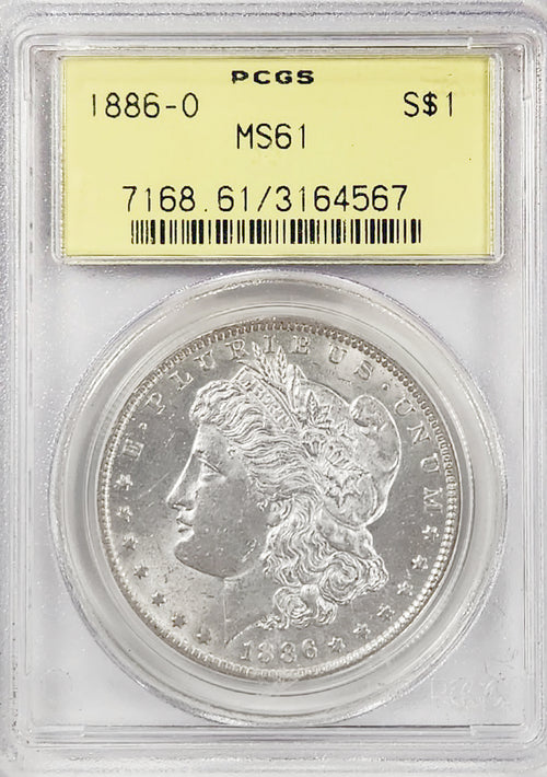 1886-O $1 Morgan PCGS MS61