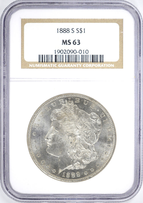 1888-S $1 Morgan NGC MS63