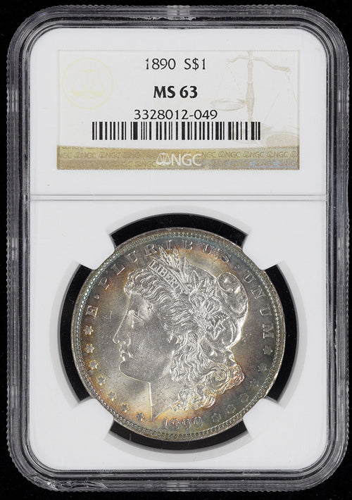 1890 S$1 Morgan NGC MS63
