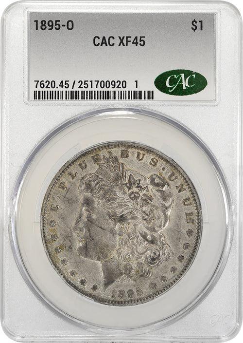 1895-O $1 Morgan CACG XF45