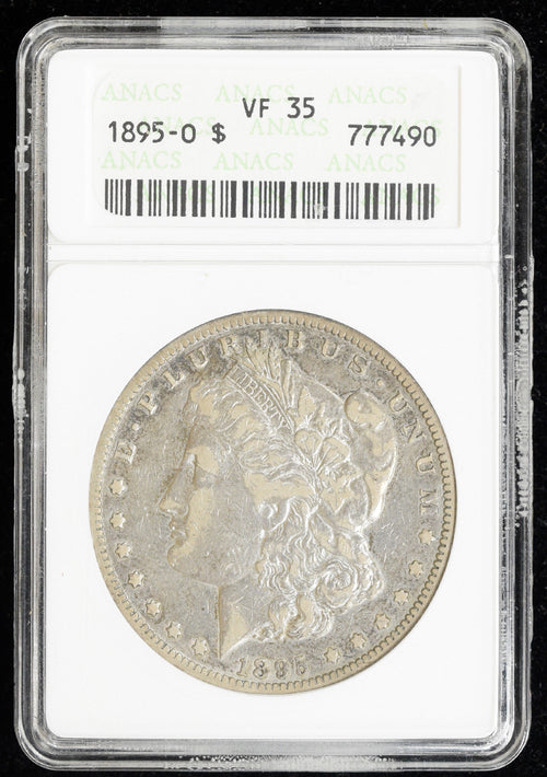 1895-O $1 Morgan ANACS VF35