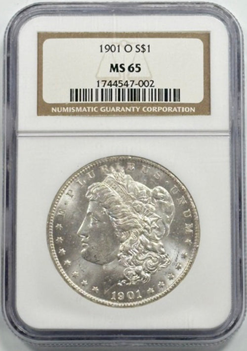 1901 O S$1 NGC MS65