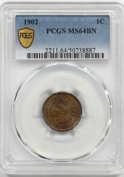 1902 1C PCGS MS64BN