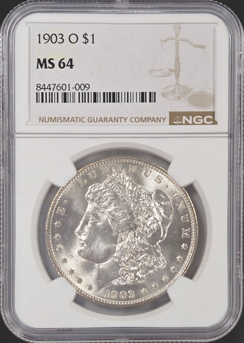 1903-O $1 Morgan NGC MS64
