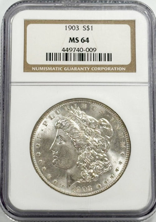1903 S$1 NGC MS64