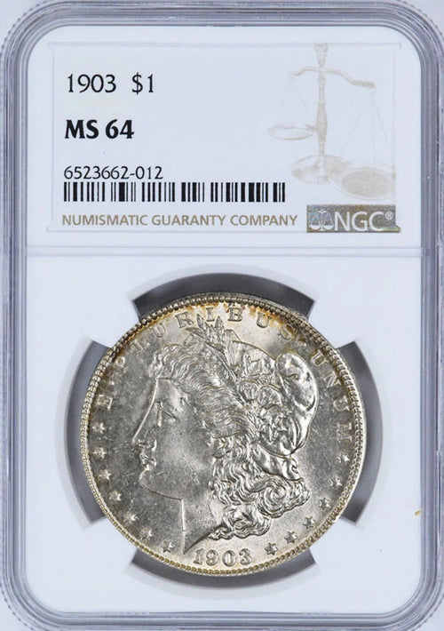 1903 $1 Morgan NGC MS64
