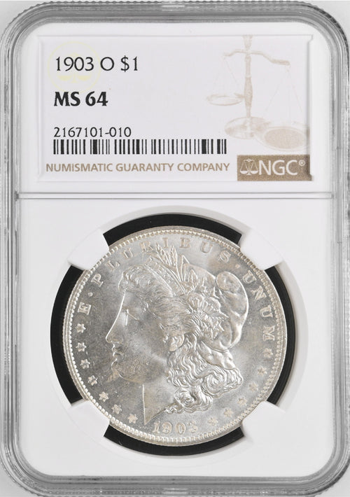 1903-O $1 Morgan NGC MS64