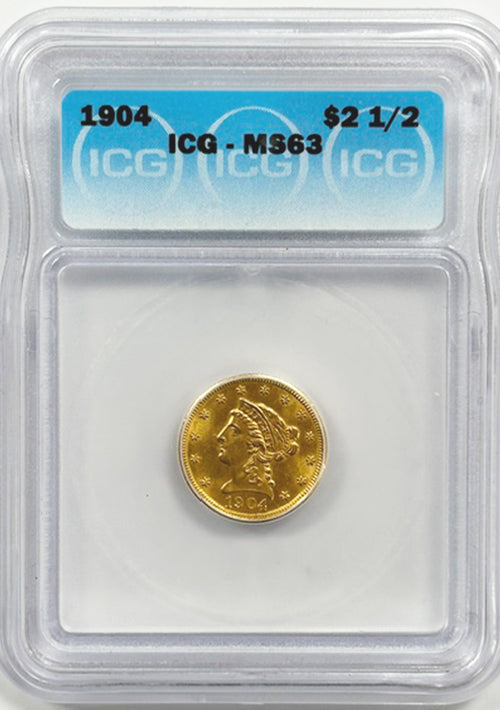 1904 $2 1/2 ICG MS63