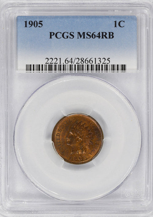 1905 1C Indian PCGS MS64RB