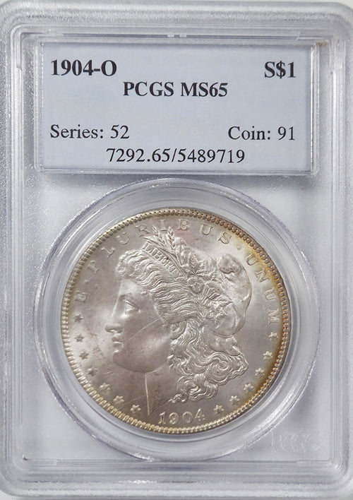 1904-O $1 Morgan PCGS MS65