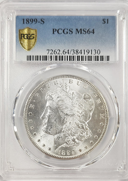 1899-S $1 Morgan PCGS MS64