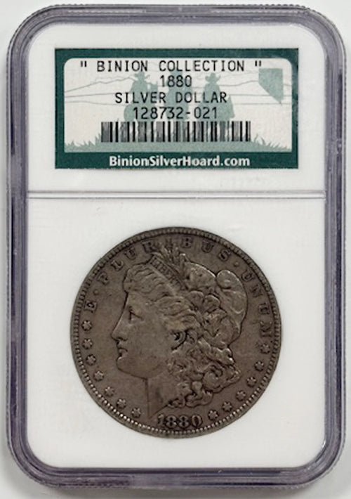 Binion Collection 1880 Silver Dollar