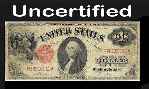 Series 1917 $1 Legal Tender Fr.38 Uncertified Fine