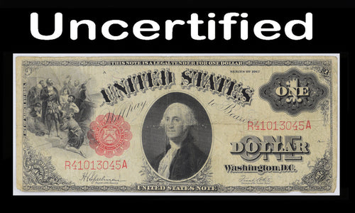 Series 1917 $1 Legal Tender Note Fr. 39 Uncertified Fine Very Fine