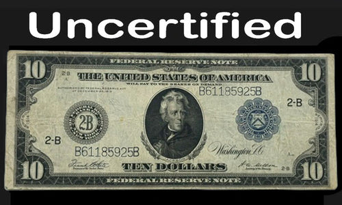 Series 1914 $10 Federal Reserve Note VF FR#9118