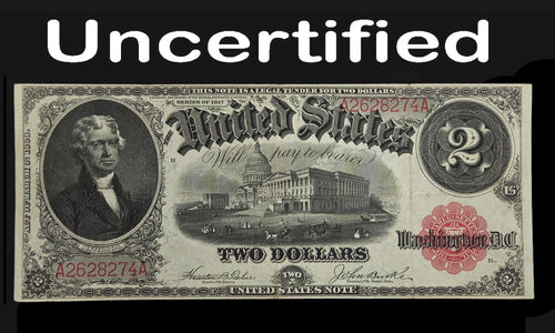 Series 1917 $2 Legal Tender Fr.57 Uncertified VF