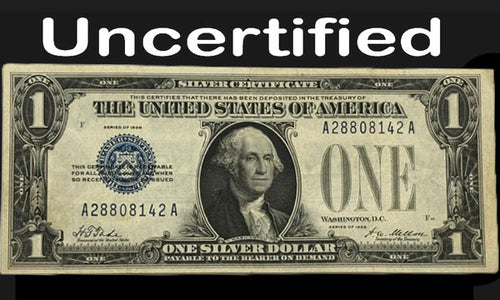 Series 1928 $1 Silver Certificate VF FR#1600