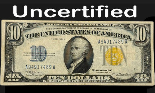 Series 1934A $10 Silver Certificate VF FR#2309