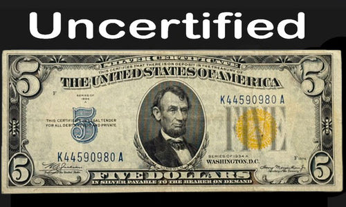 Series 1934A $5 Silver Certificate VF FR#2307