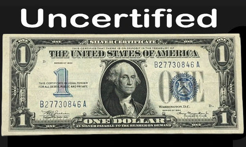 Series 1934 $1 Silver Certificate VF FR#1606