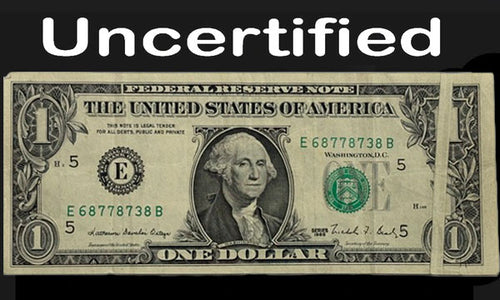 Series 1988 $1 Federal Reserve Note CH VF+ Wide Gutter Error