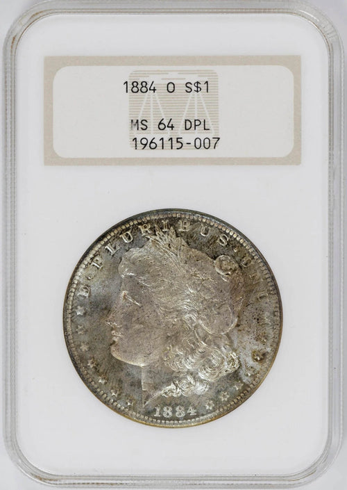 1884-O $1 Morgan NGC MS64DPL