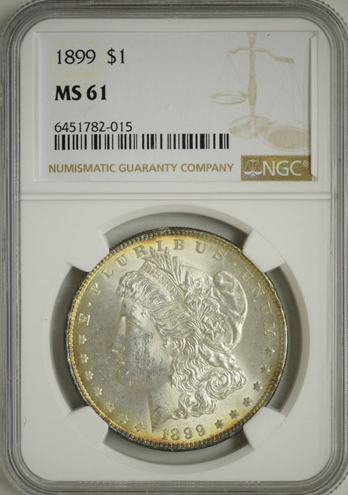 1899 $1 Morgan NGC MS61