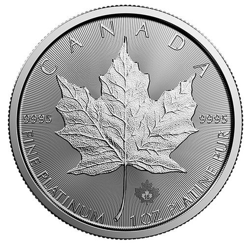 1 oz Platinum Canadian Maple Leaf
