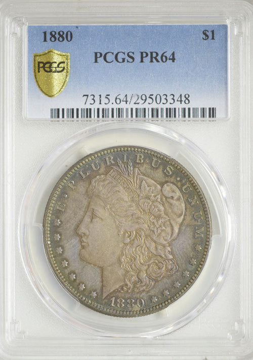 1880 $1 Morgan PCGS PR64